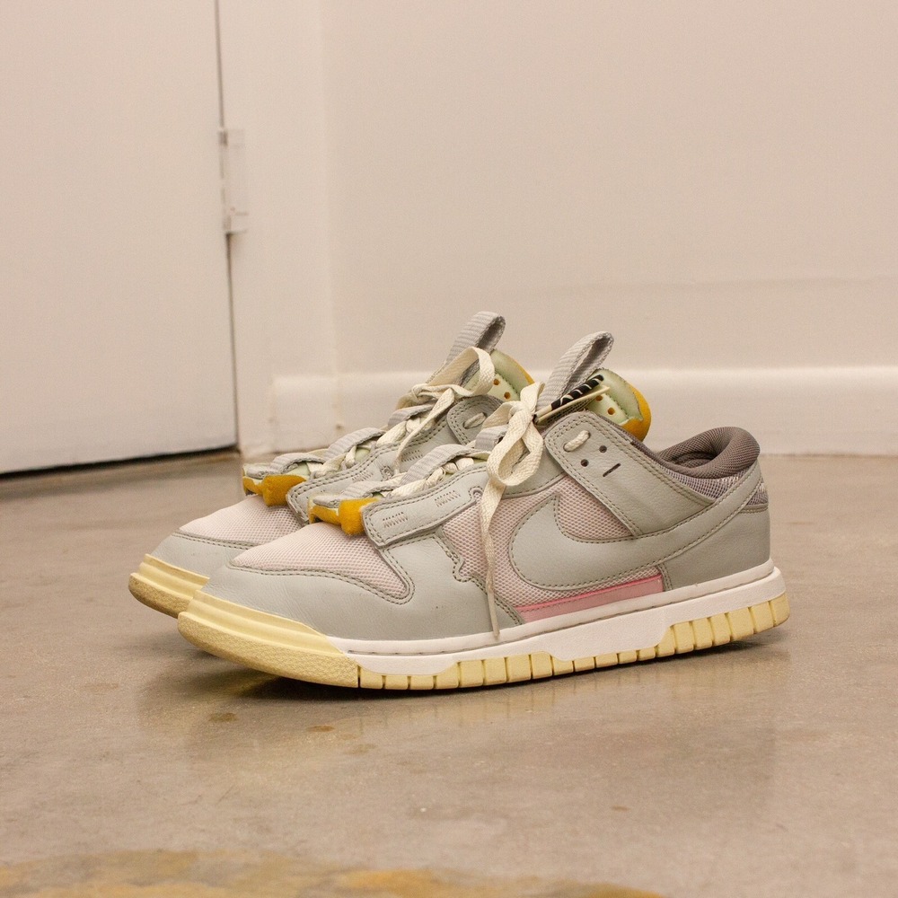 Nike Air Dunk Jumbo Shoes Sail Light Silver‎ Mint Foam DV0821-100 Mens Size 9.5